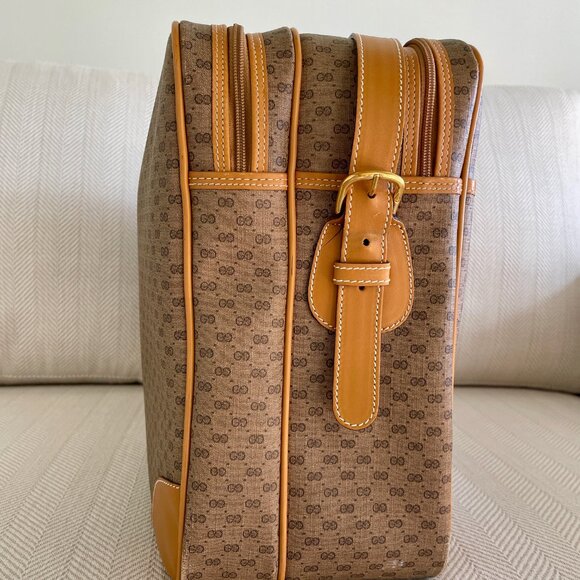 Authentic Vintage Gucci Travel Weekender Bag – Made in Italy - Picture 8 of 13